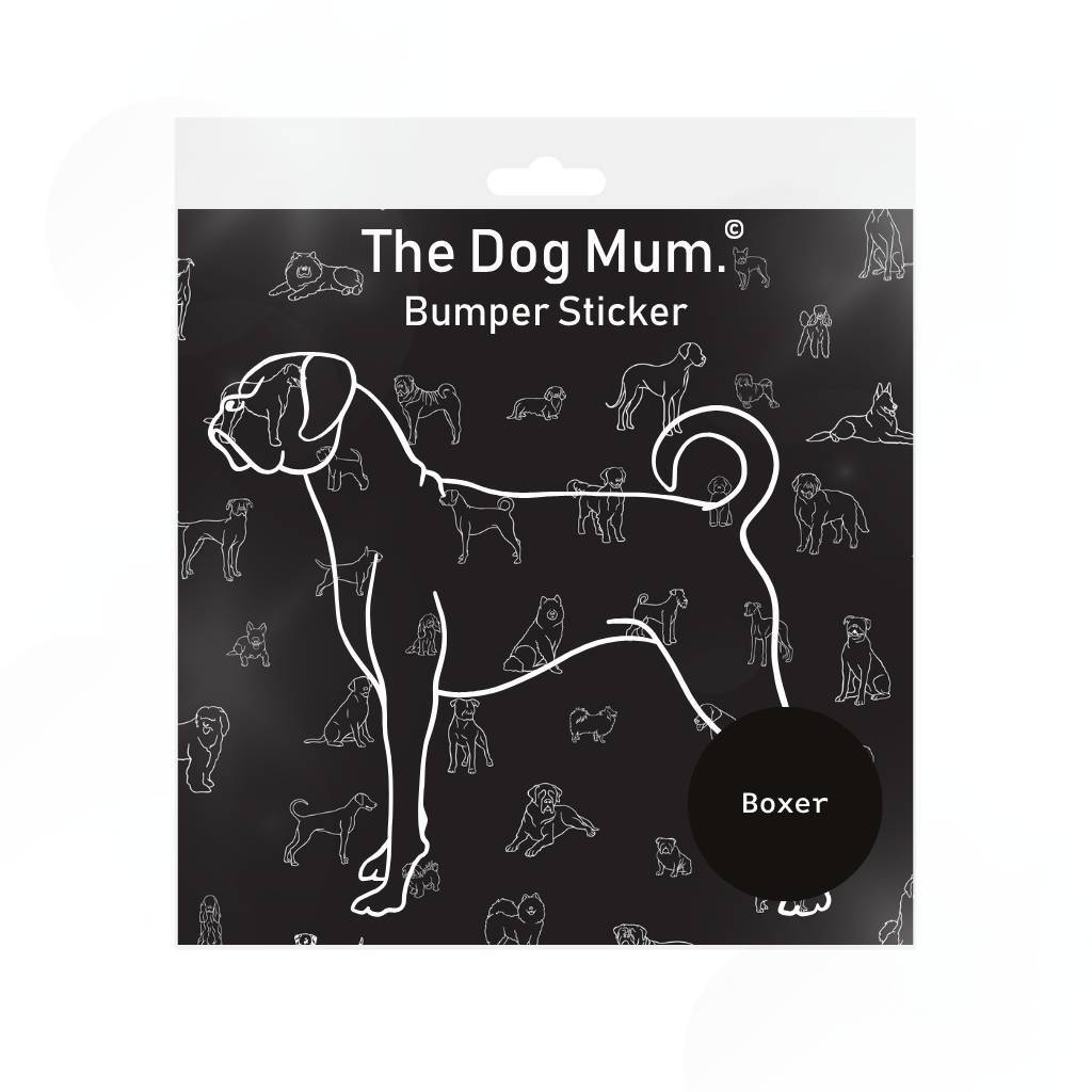 Dog Breed Bumper Stickers - La_Luna_Pet_Care