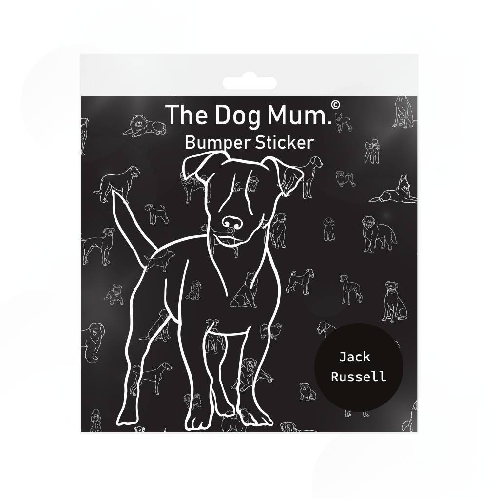Dog Breed Bumper Stickers - La_Luna_Pet_Care