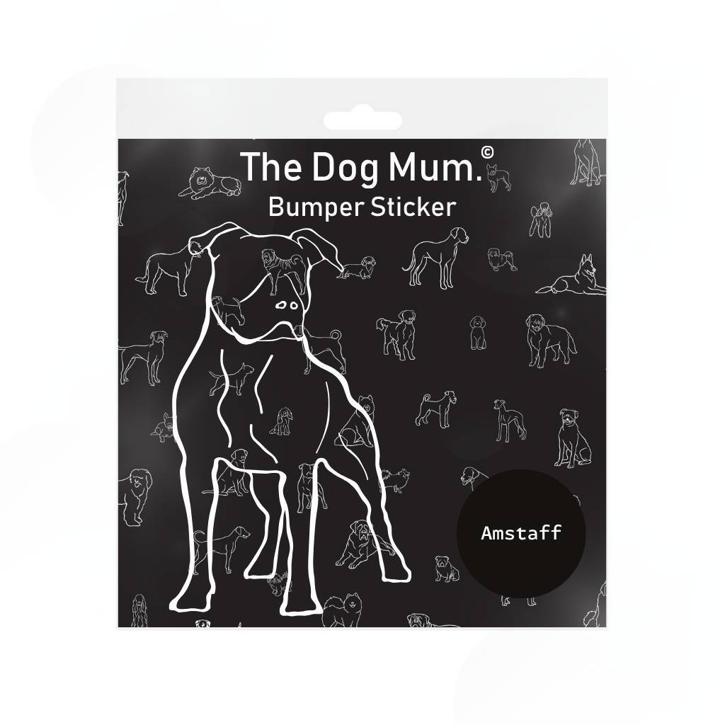 Dog Breed Bumper Stickers - La_Luna_Pet_Care
