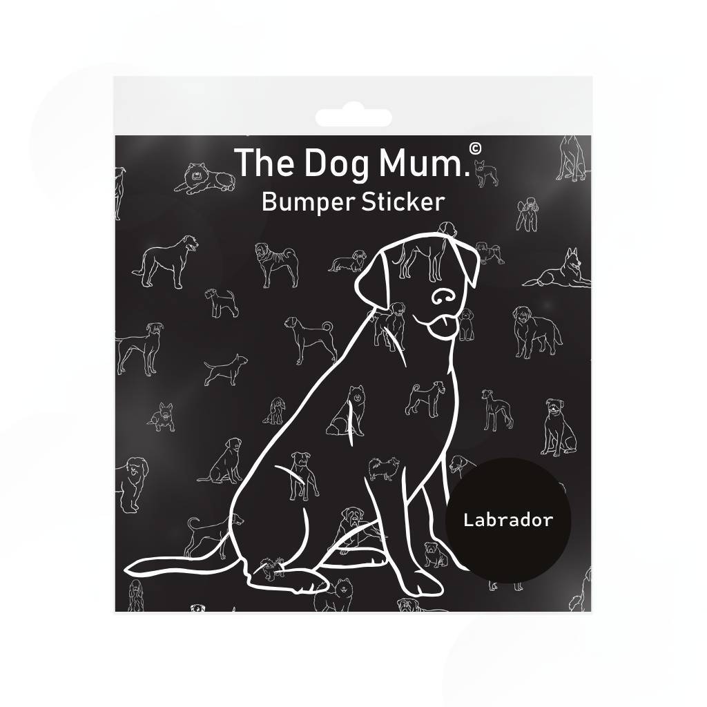 Dog Breed Bumper Stickers - La_Luna_Pet_Care