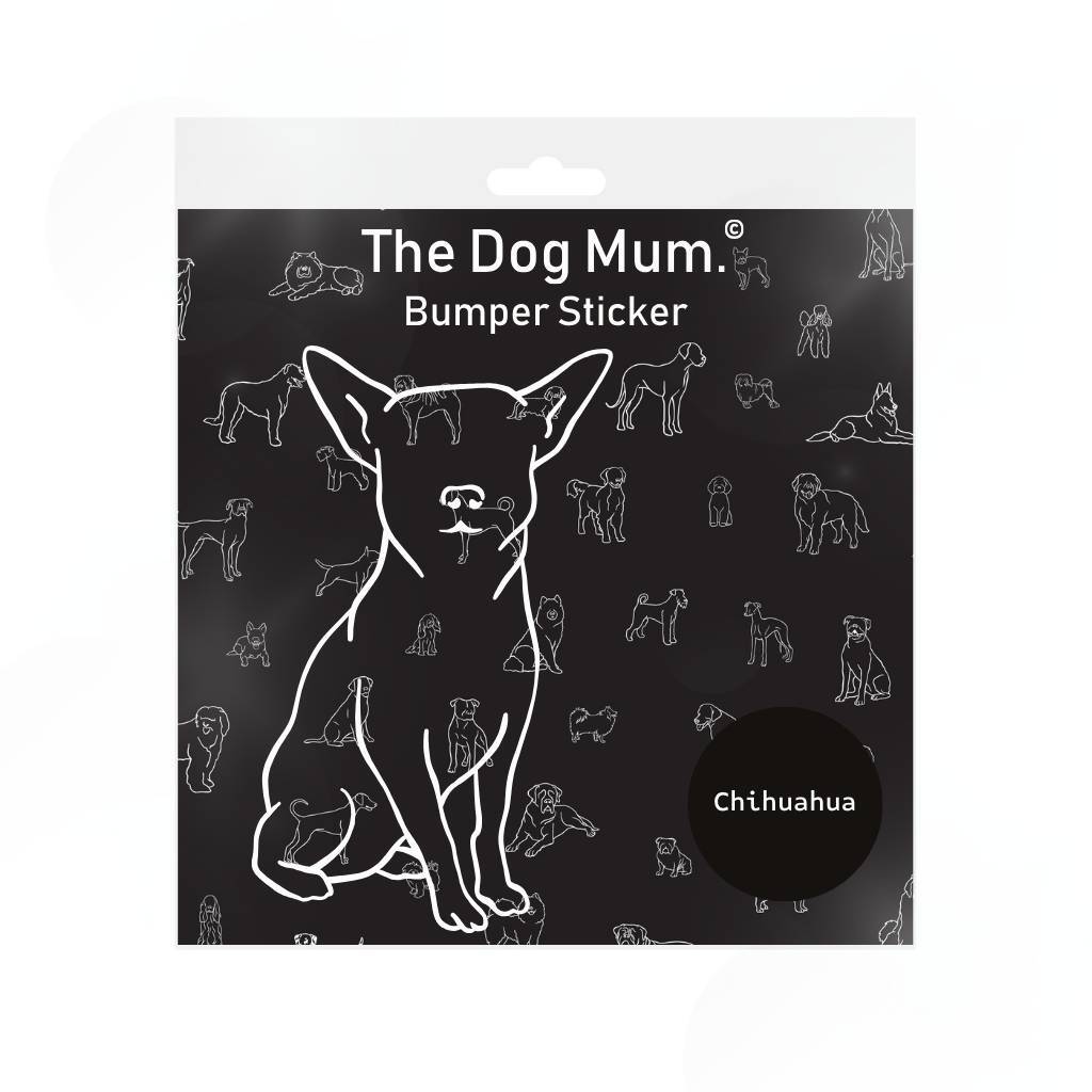 Dog Breed Bumper Stickers - La_Luna_Pet_Care