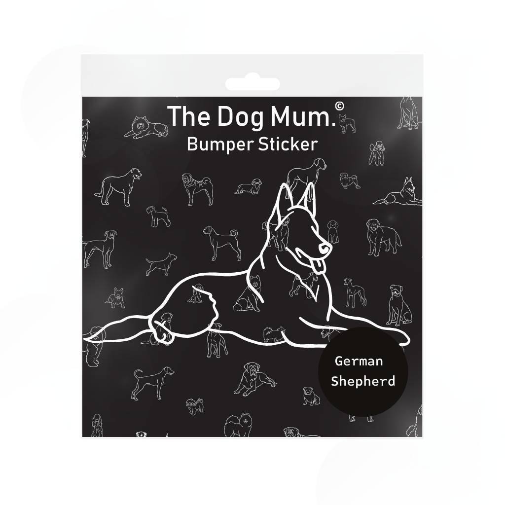 Dog Breed Bumper Stickers - La_Luna_Pet_Care