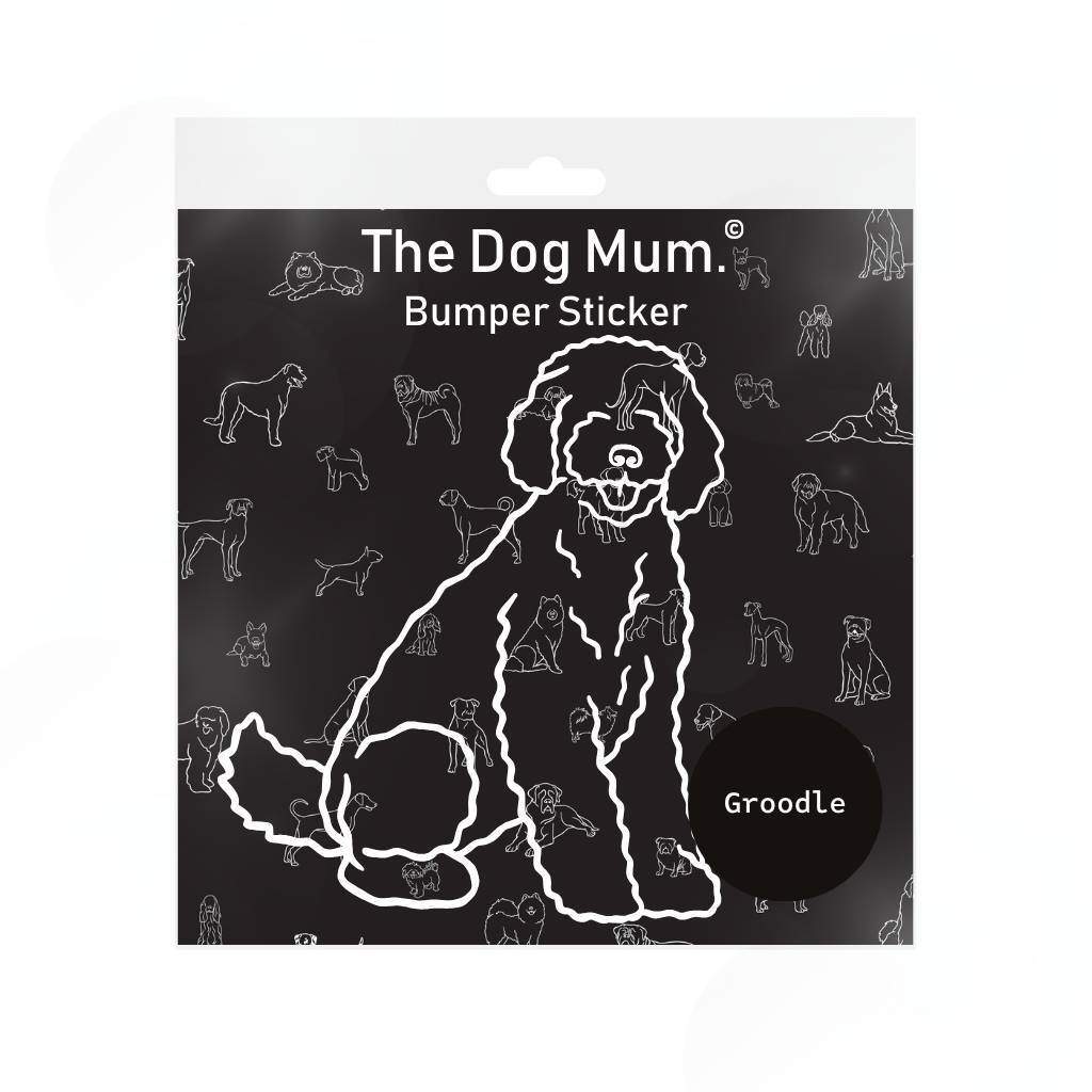 Dog Breed Bumper Stickers - La_Luna_Pet_Care