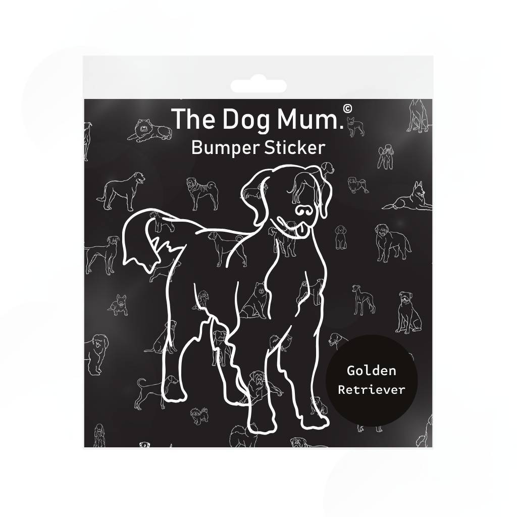 Dog Breed Bumper Stickers - La_Luna_Pet_Care