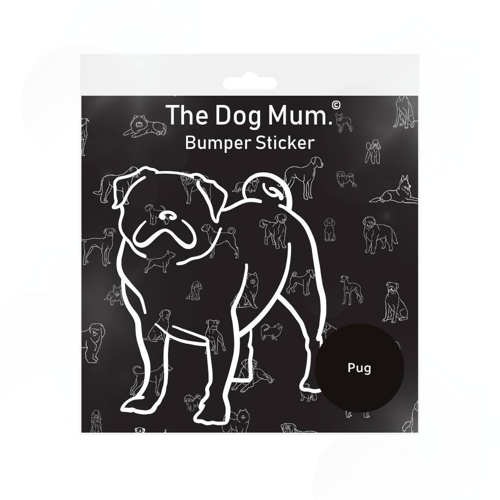 Dog Breed Bumper Stickers - La_Luna_Pet_Care