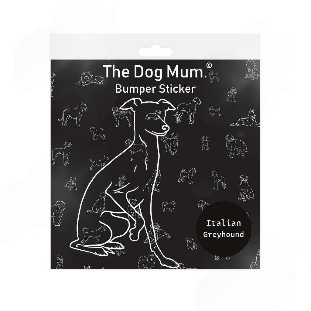 Dog Breed Bumper Stickers - La_Luna_Pet_Care