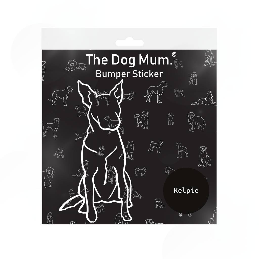 Dog Breed Bumper Stickers - La_Luna_Pet_Care