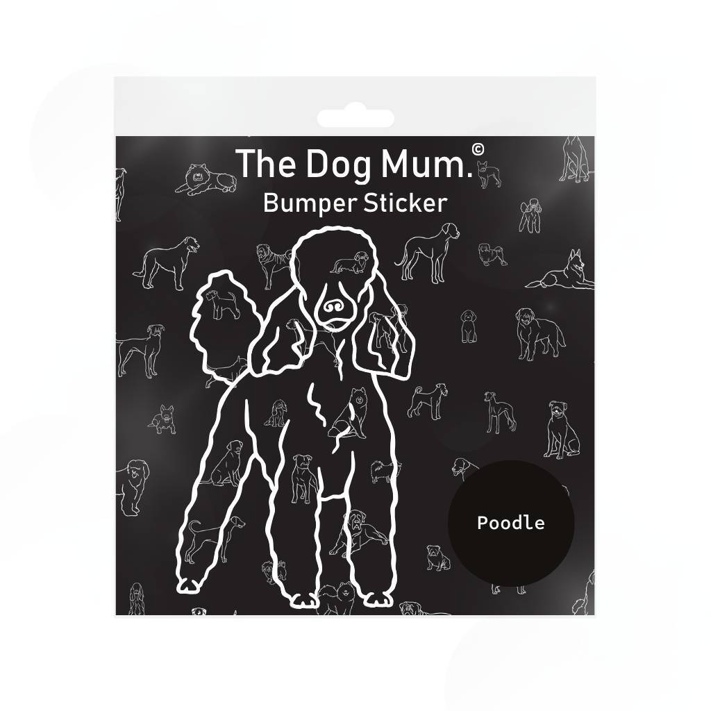 Dog Breed Bumper Stickers - La_Luna_Pet_Care