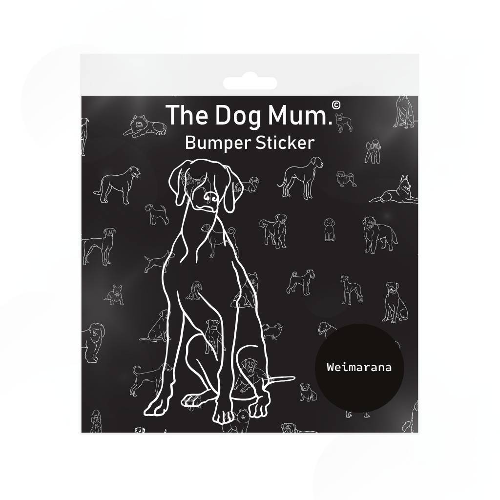 Dog Breed Bumper Stickers - La_Luna_Pet_Care