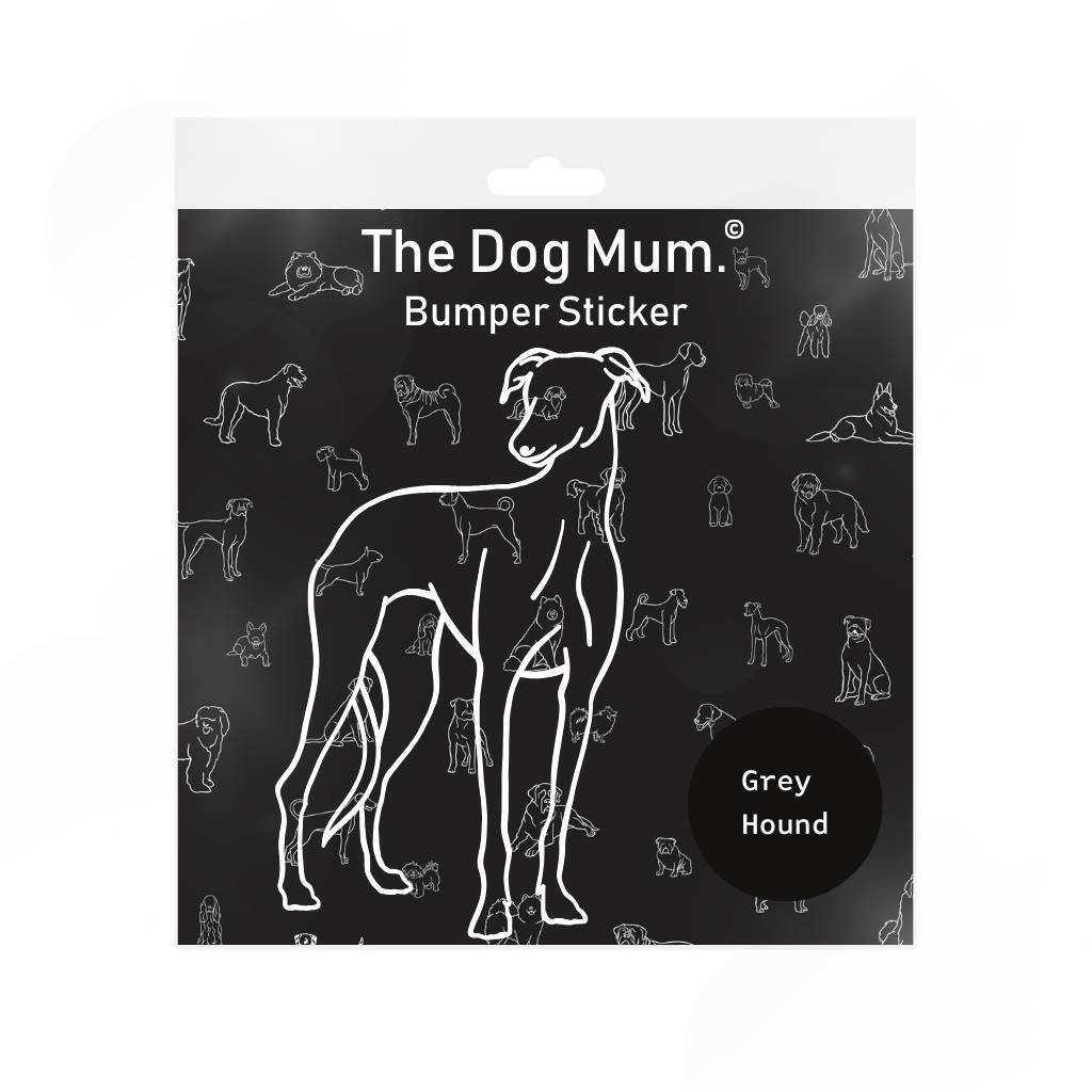 Dog Breed Bumper Stickers - La_Luna_Pet_Care