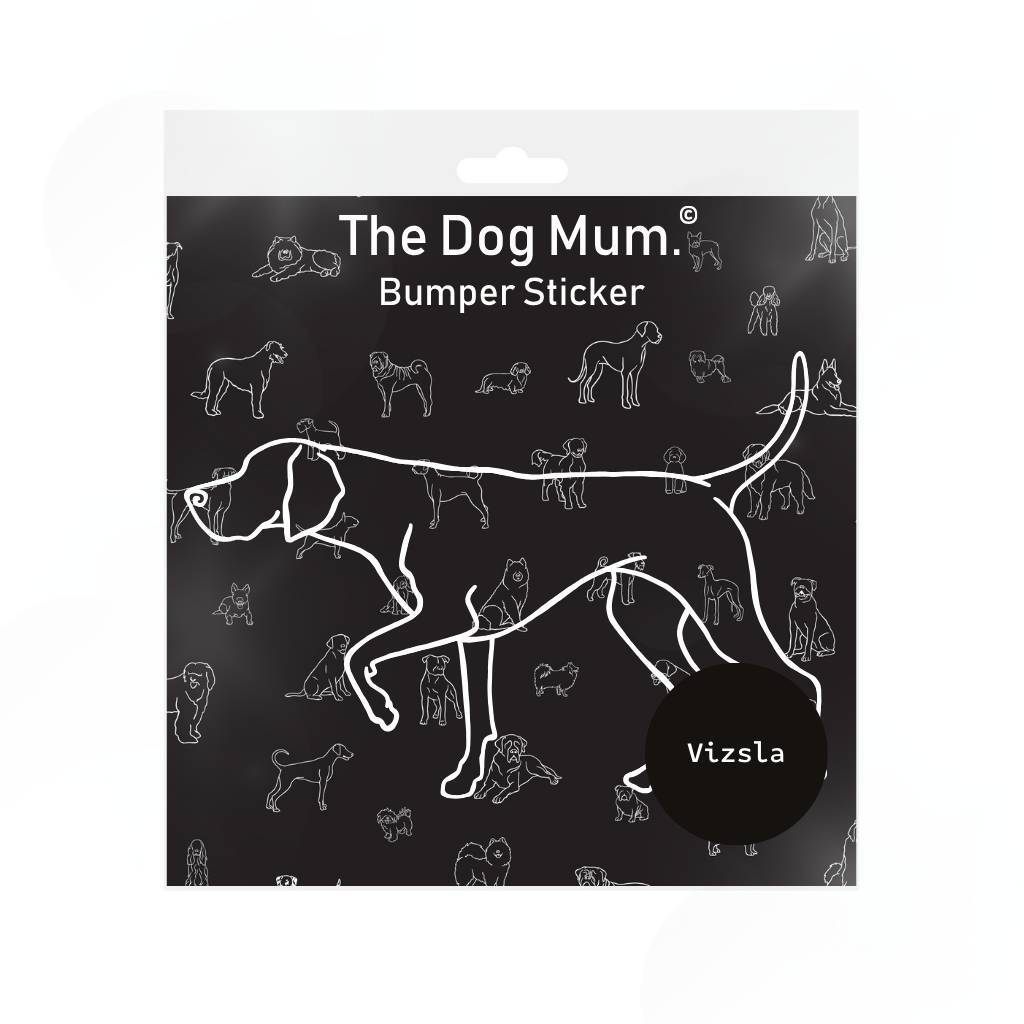 Dog Breed Bumper Stickers - La_Luna_Pet_Care
