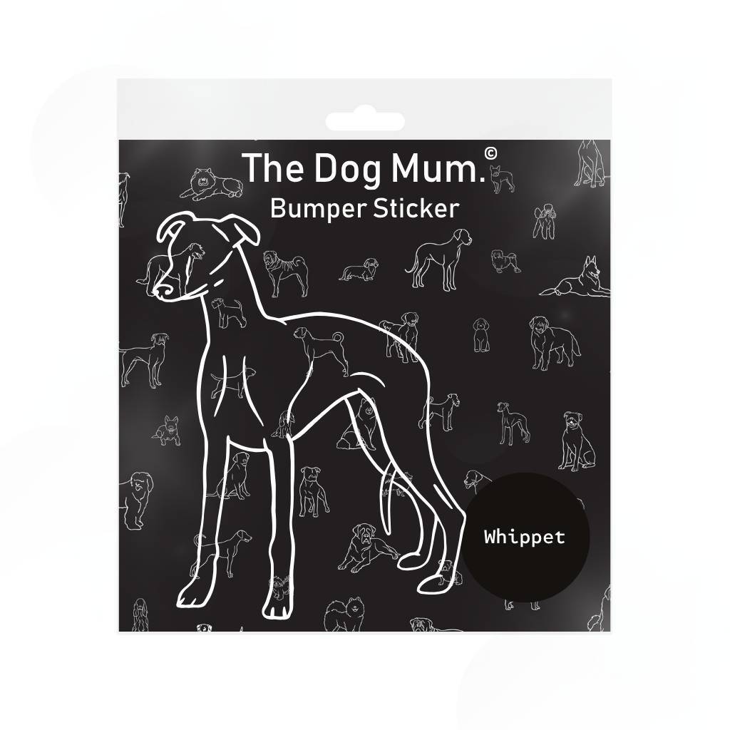 Dog Breed Bumper Stickers - La_Luna_Pet_Care