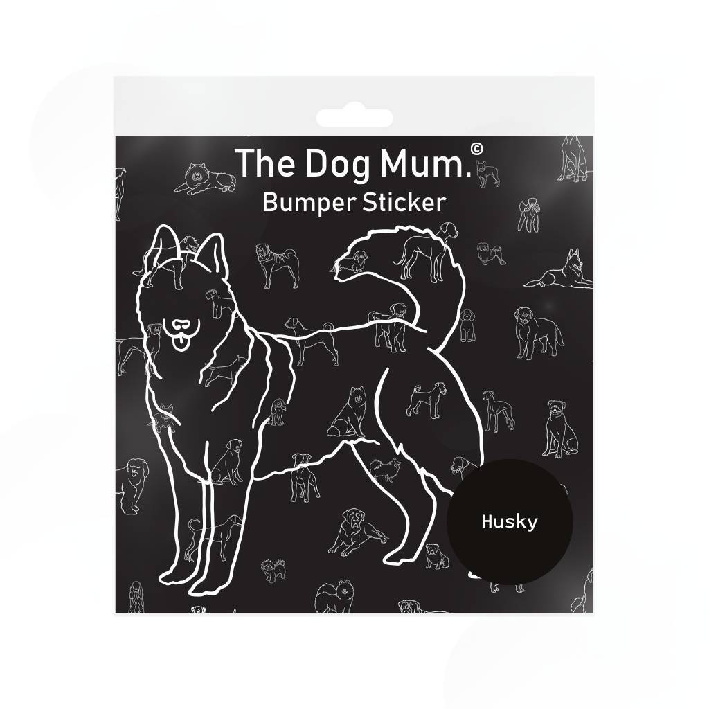 Dog Breed Bumper Stickers - La_Luna_Pet_Care