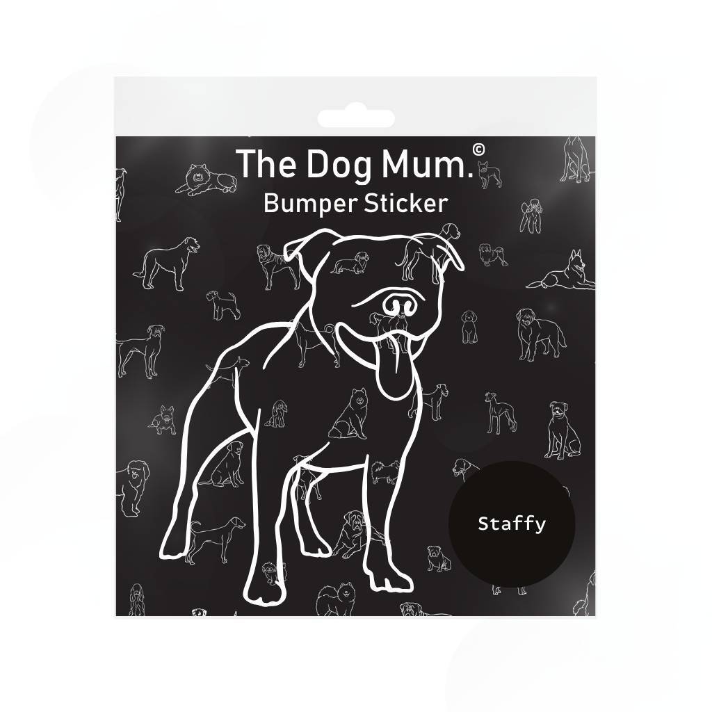 Dog Breed Bumper Stickers - La_Luna_Pet_Care