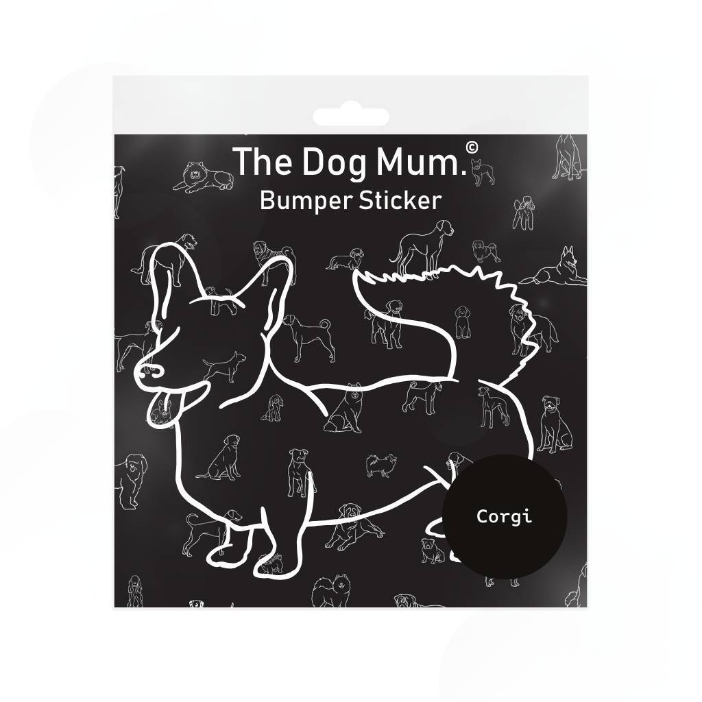 Dog Breed Bumper Stickers - La_Luna_Pet_Care