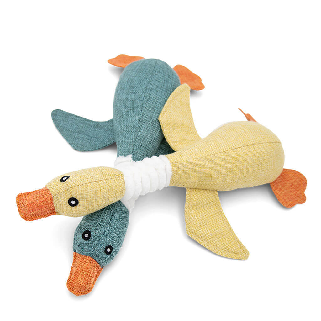 Soft Duck Squeaky Chew Toy - La Luna Pet Care