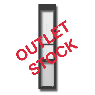 ***OUTLET***LARGE Folding Patio Pet Door Insert [Colour: Black] [Size: Large]***OUTLET***