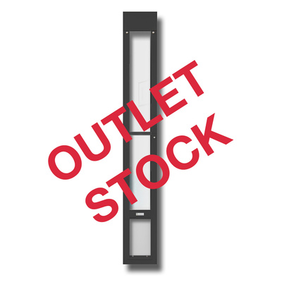 ***OUTLET***SMALL Folding Patio Pet Door Insert [Colour: Black] [Size: Small]***OUTLET***