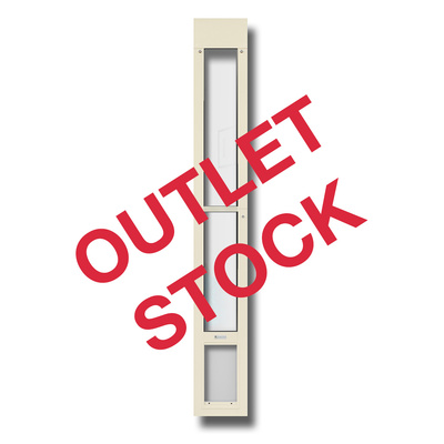 ***OUTLET***SMALL Folding Patio Pet Door Insert [Colour: Cream] [Size: Small]***OUTLET***