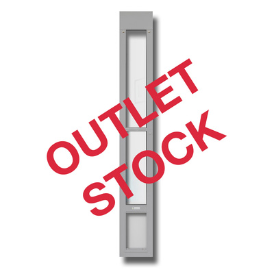 ***OUTLET***SMALL Folding Patio Pet Door Insert [Colour: Silver] [Size: Small]***OUTLET***