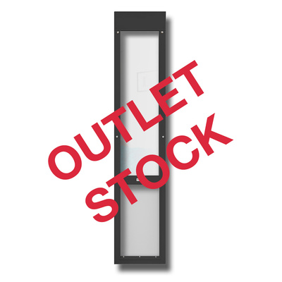 ***OUTLET***LARGE Patio Pet Door Insert [Colour: Black] [Size: Large 30cm x 58cm]***OUTLET***