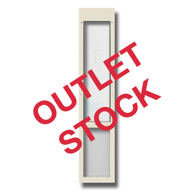 ***OUTLET***LARGE Patio Pet Door Insert [Colour: Cream] [Size: Large 30cm x 58cm]***OUTLET***