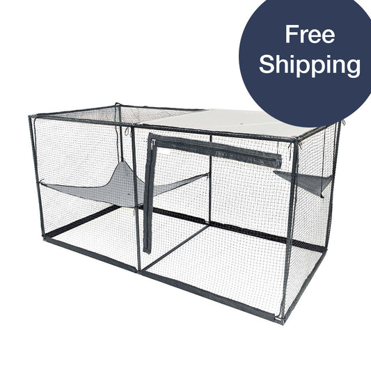 The Cat Cabana Cat Enclosure 2.0m