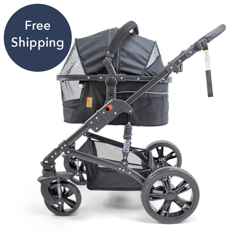 Pet Stroller with ISO - FIX Car Carrier - La_Luna_Pet_Care