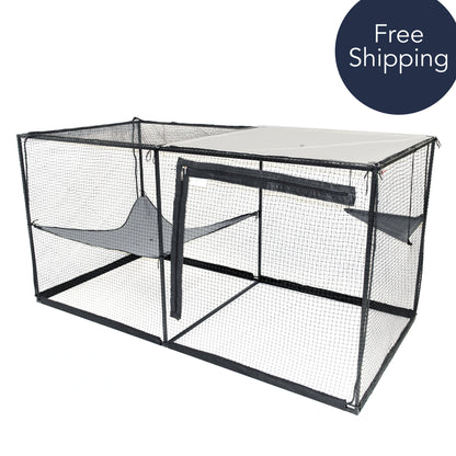The Cat Cabana Cat Enclosure 2.0m - La_Luna_Pet_Care